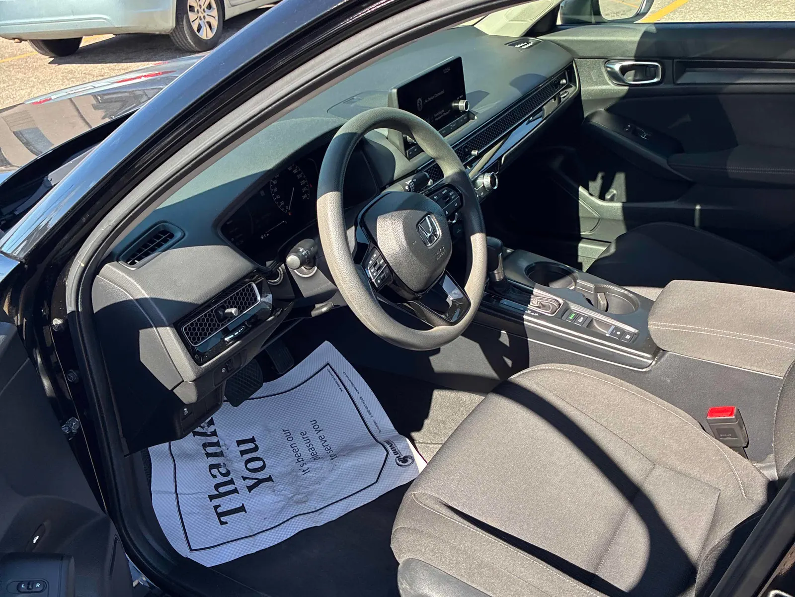 Interior driver side