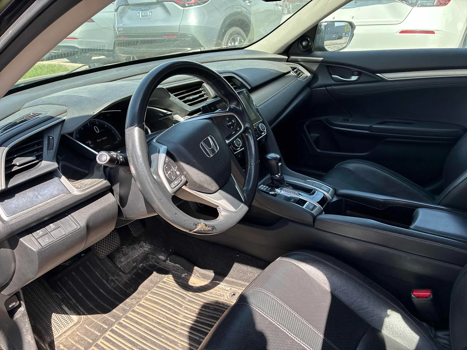 Interior driver side