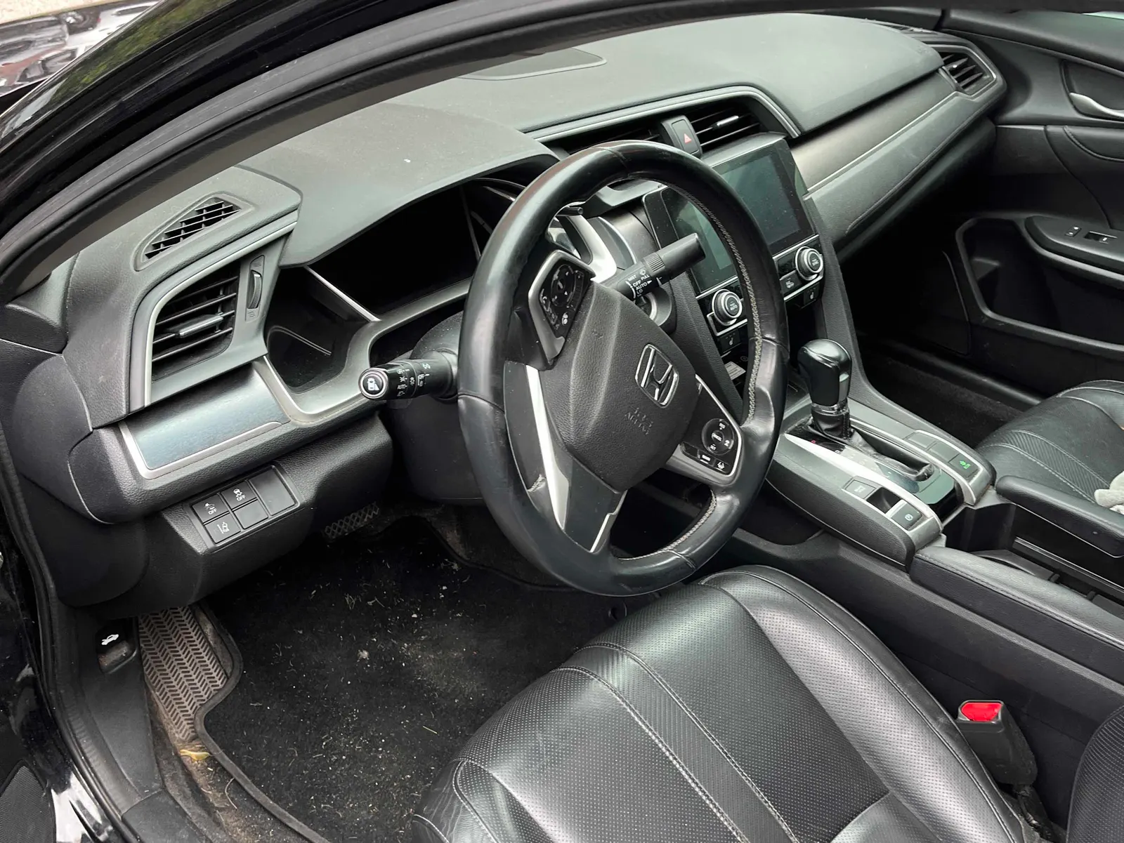 Interior driver side