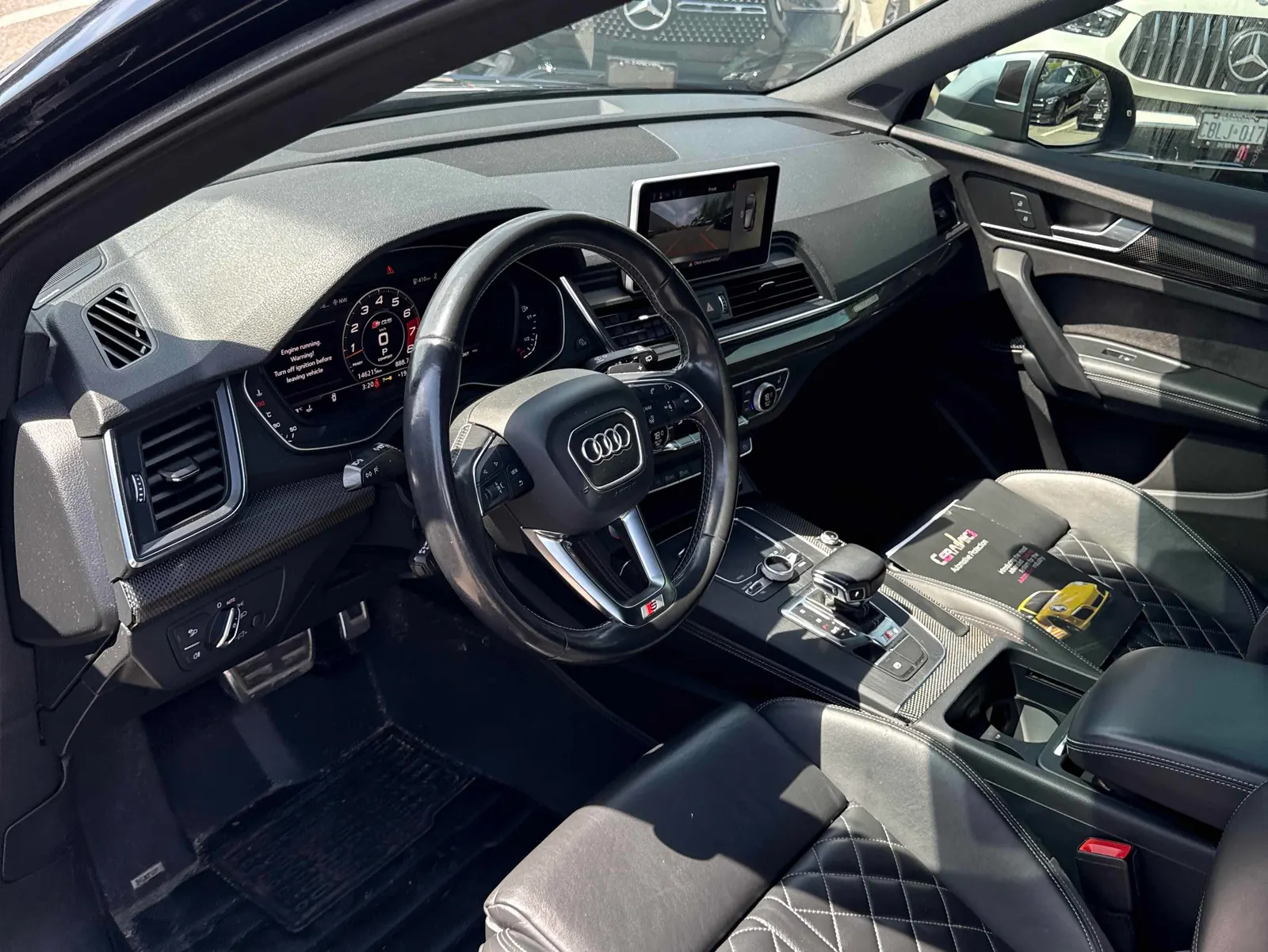 Interior driver side