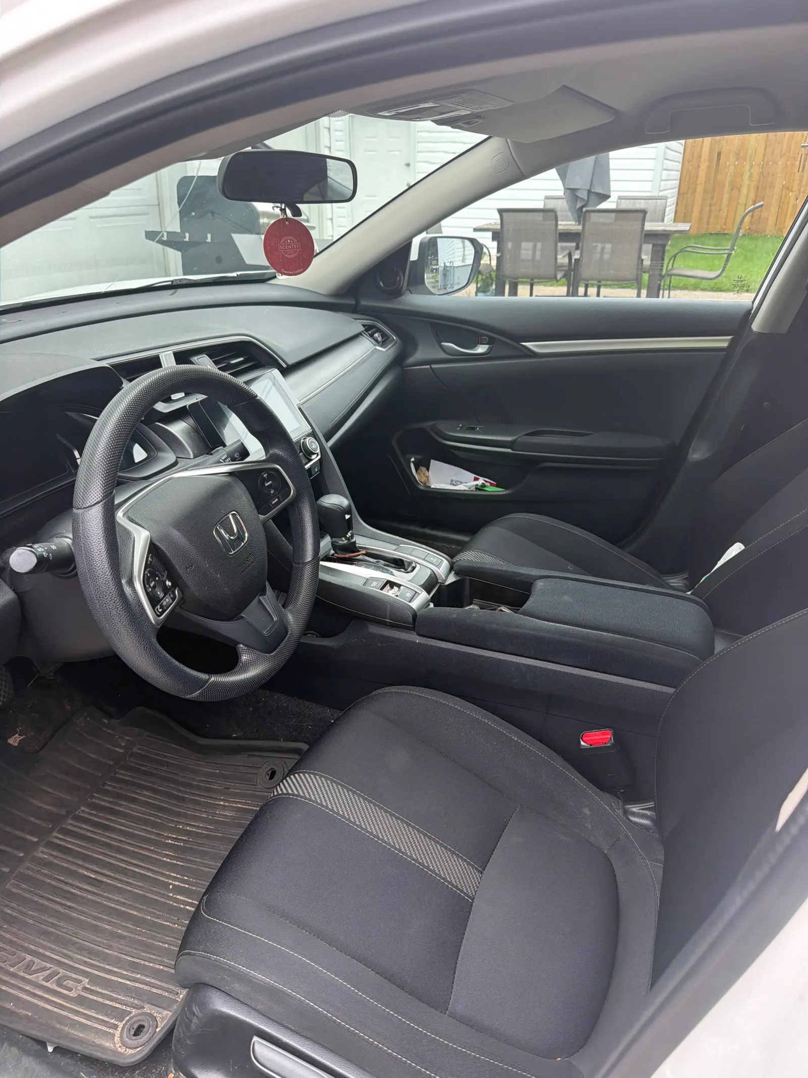 Interior driver side