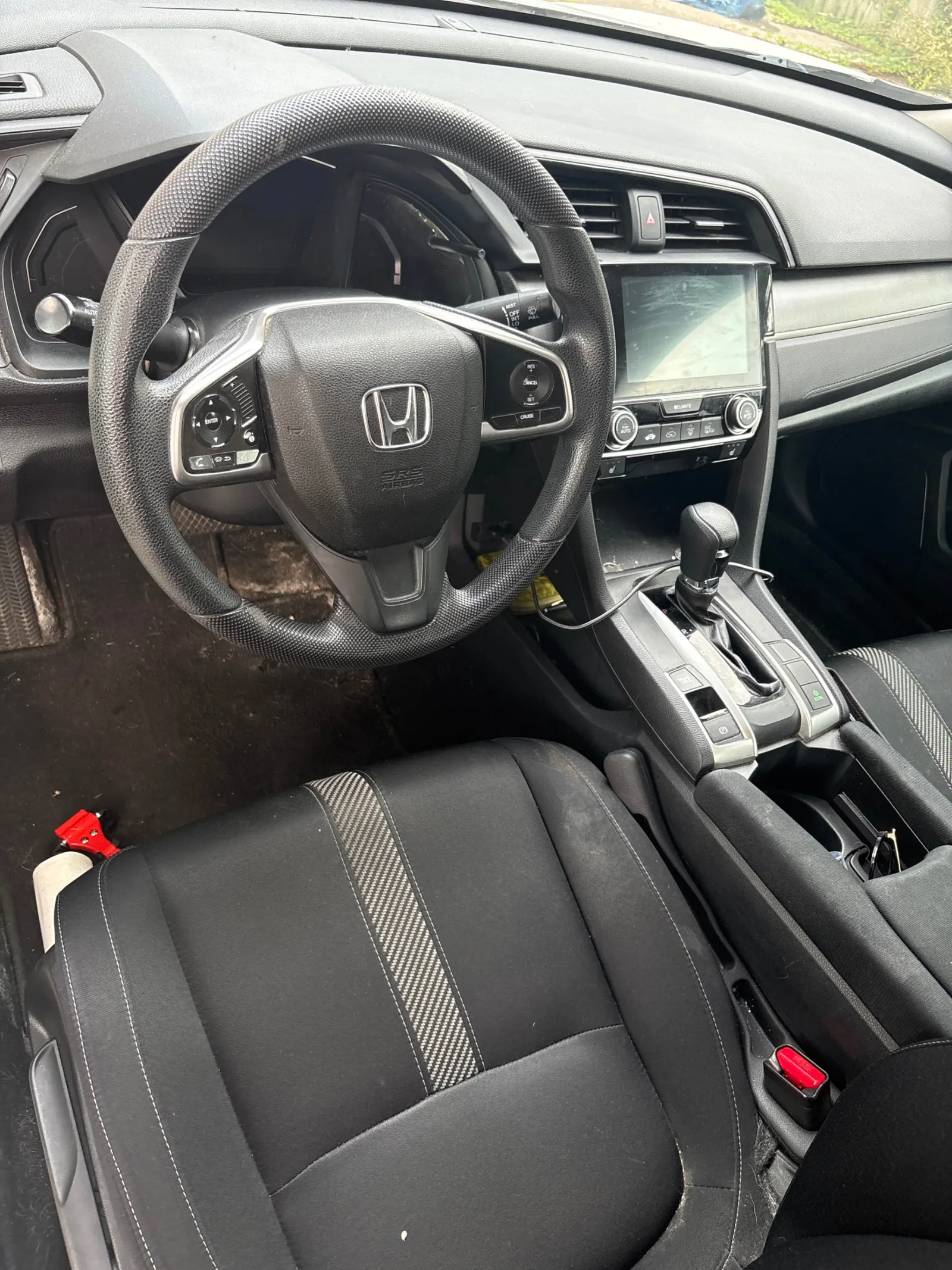 Interior driver side