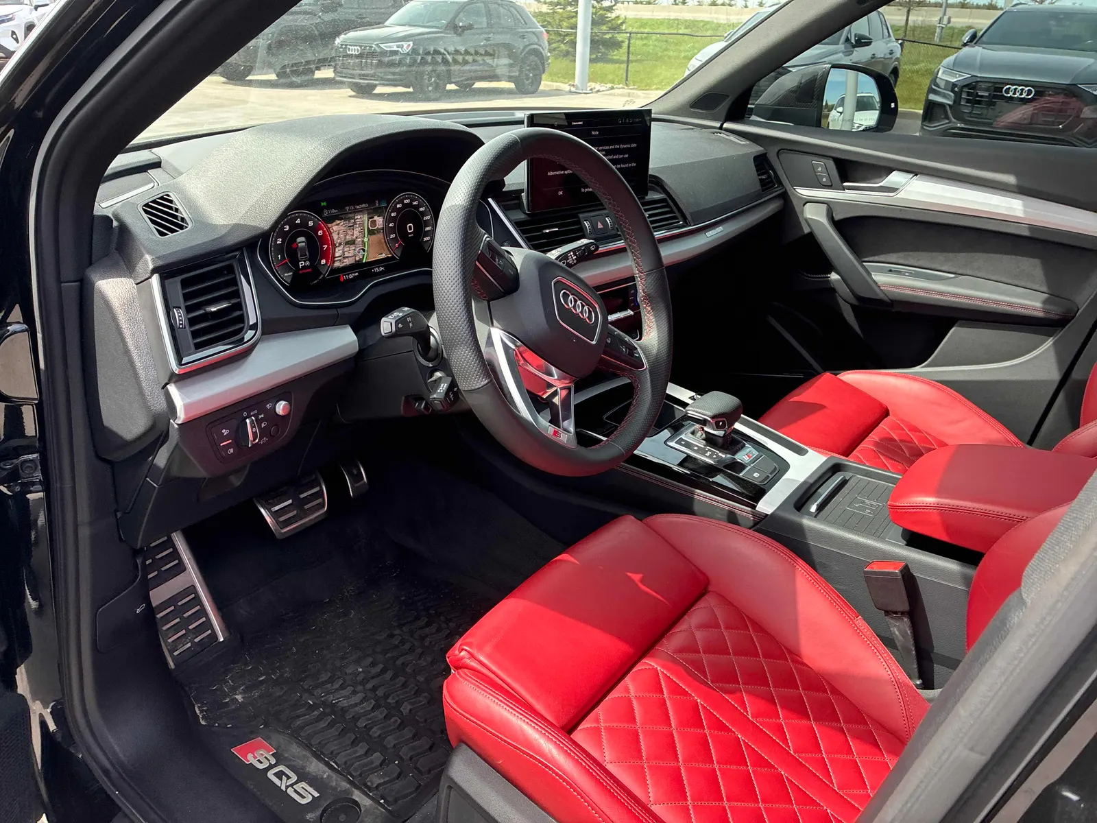 Interior driver side