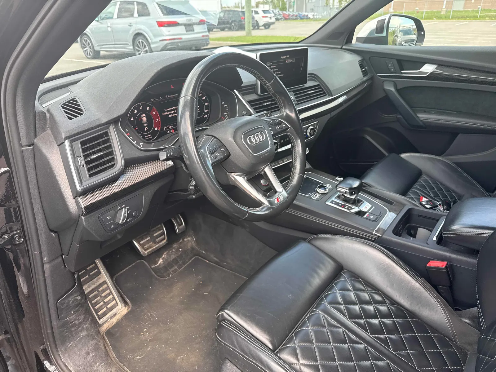 Interior driver side