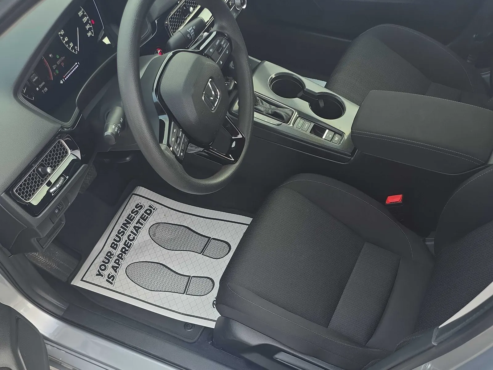 Interior driver side
