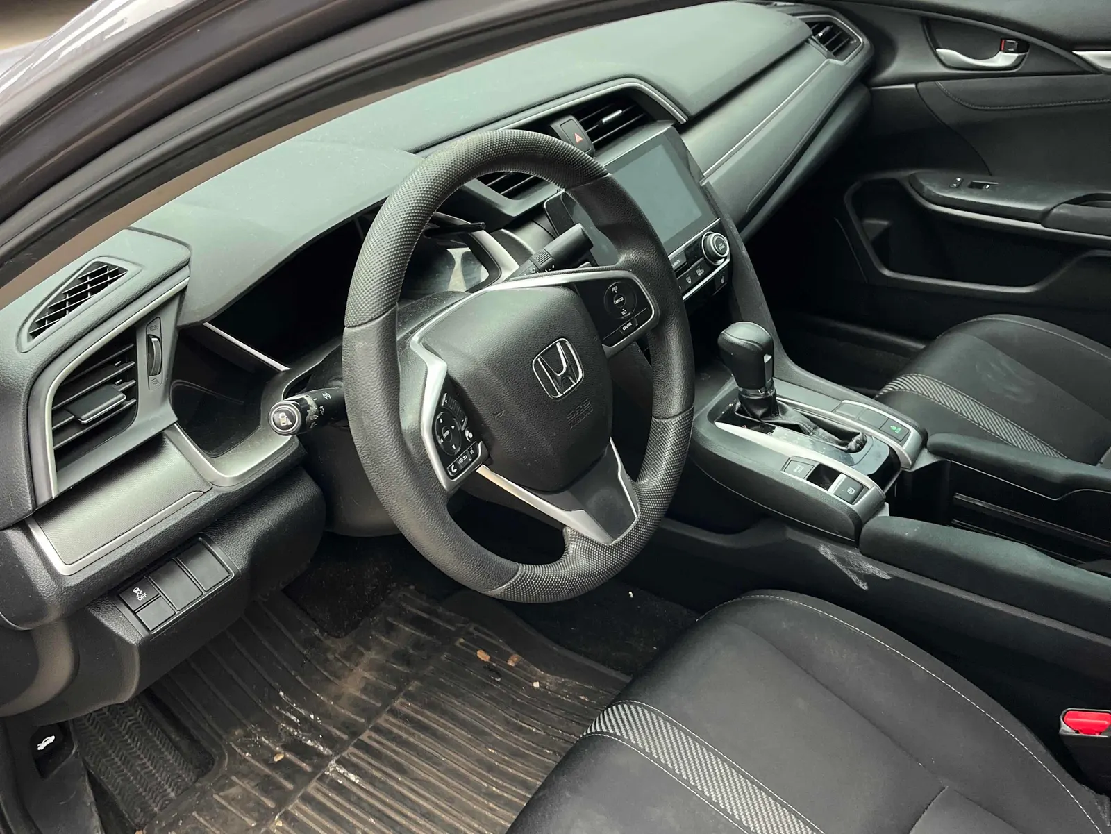 Interior driver side