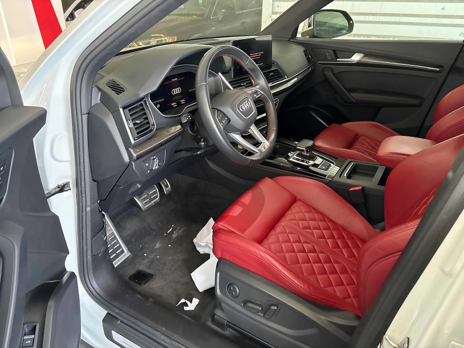 Interior driver side