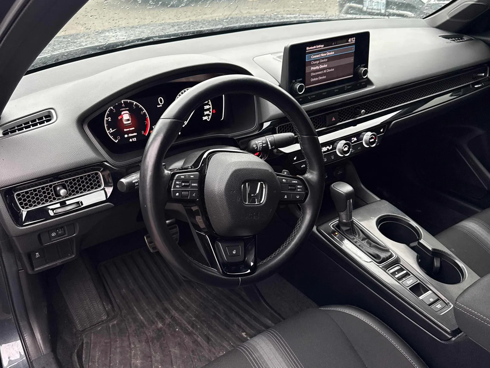 Interior driver side