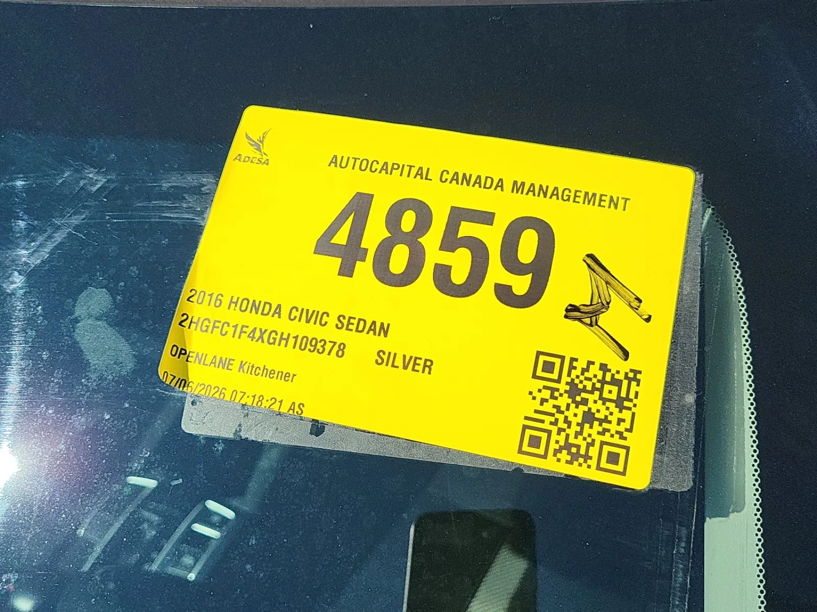 Inventory Label Photo