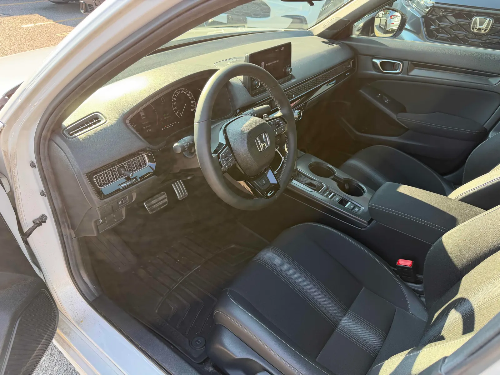 Interior driver side