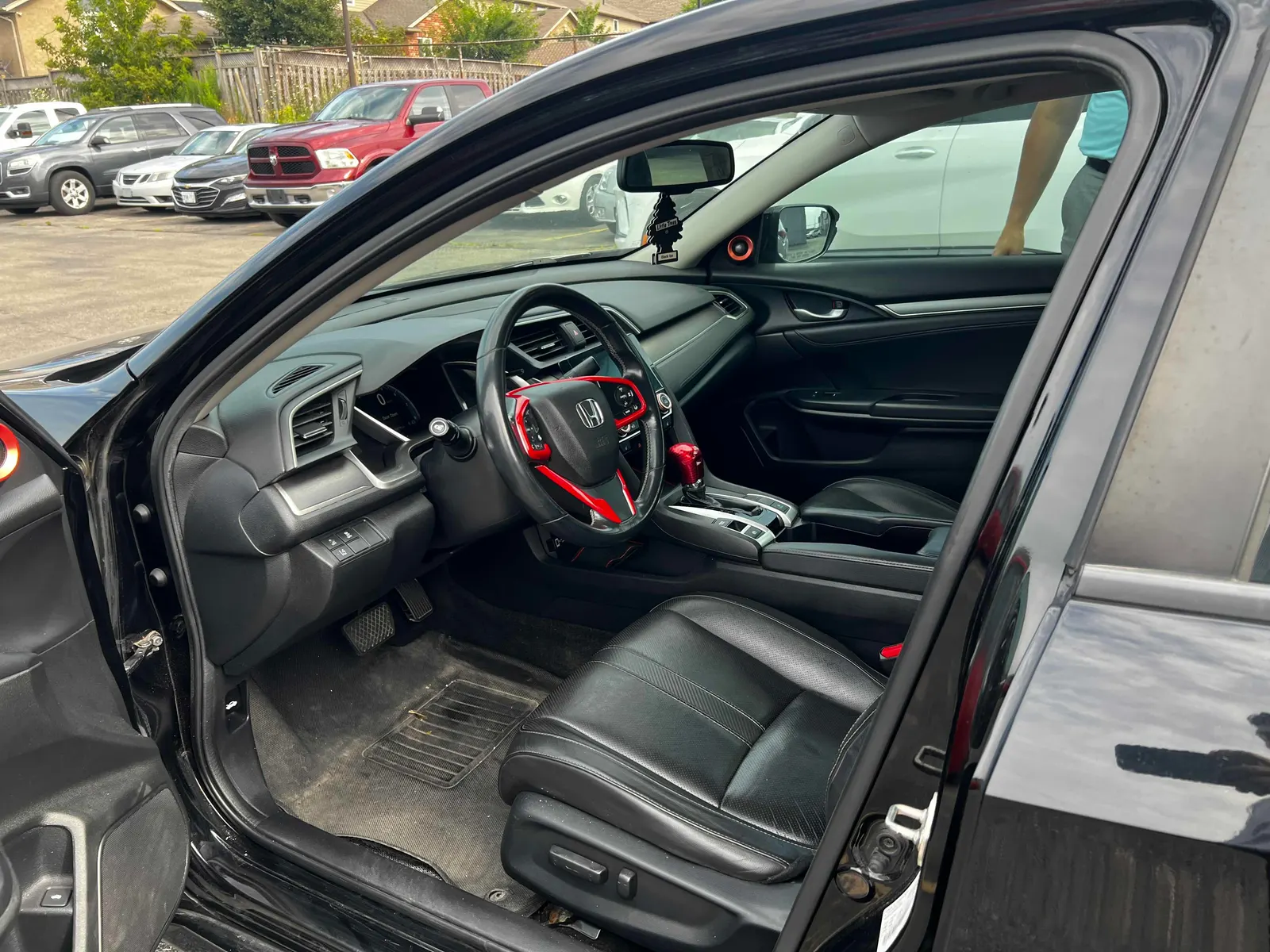 Interior driver side
