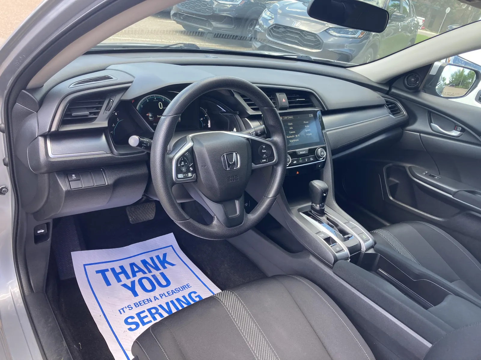Interior driver side