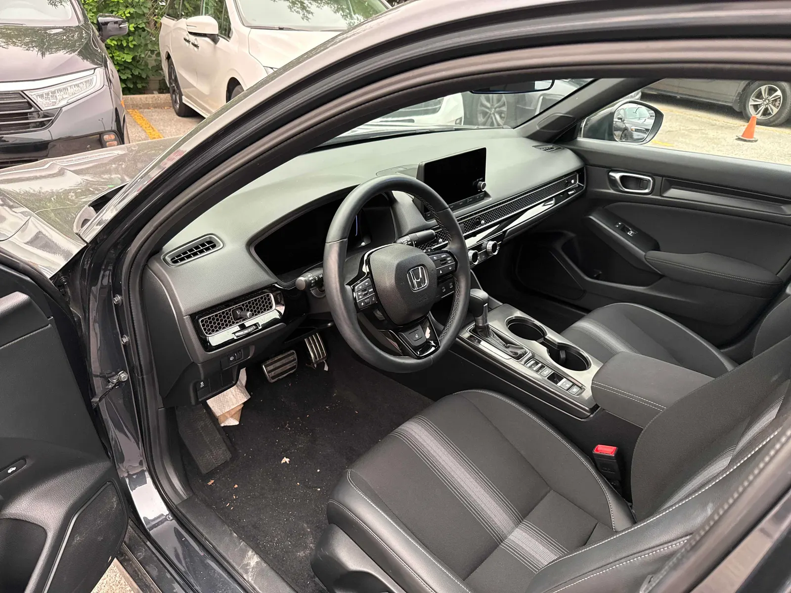 Interior driver side