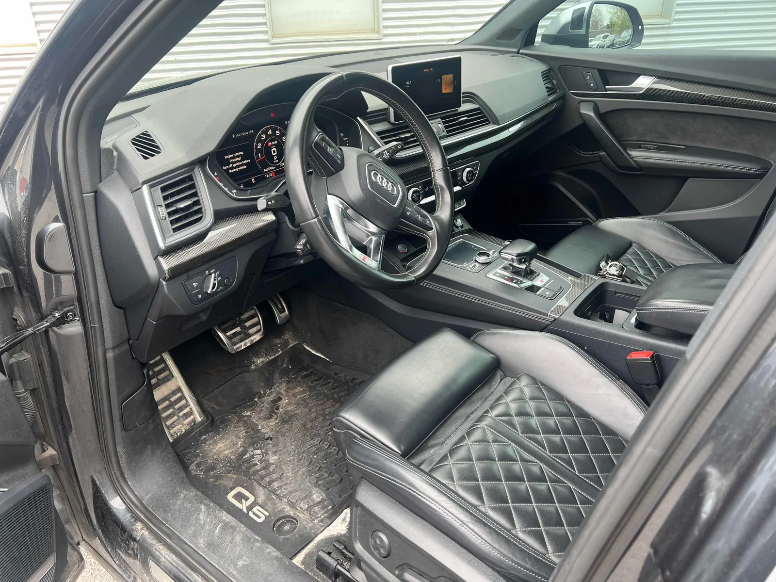 Interior driver side