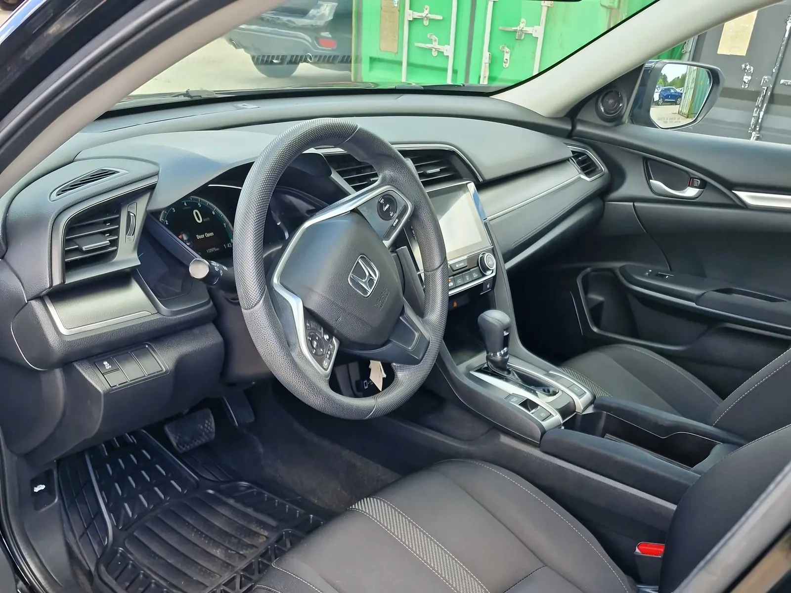 Interior driver side