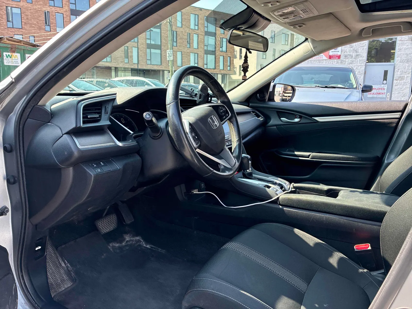 Interior driver side