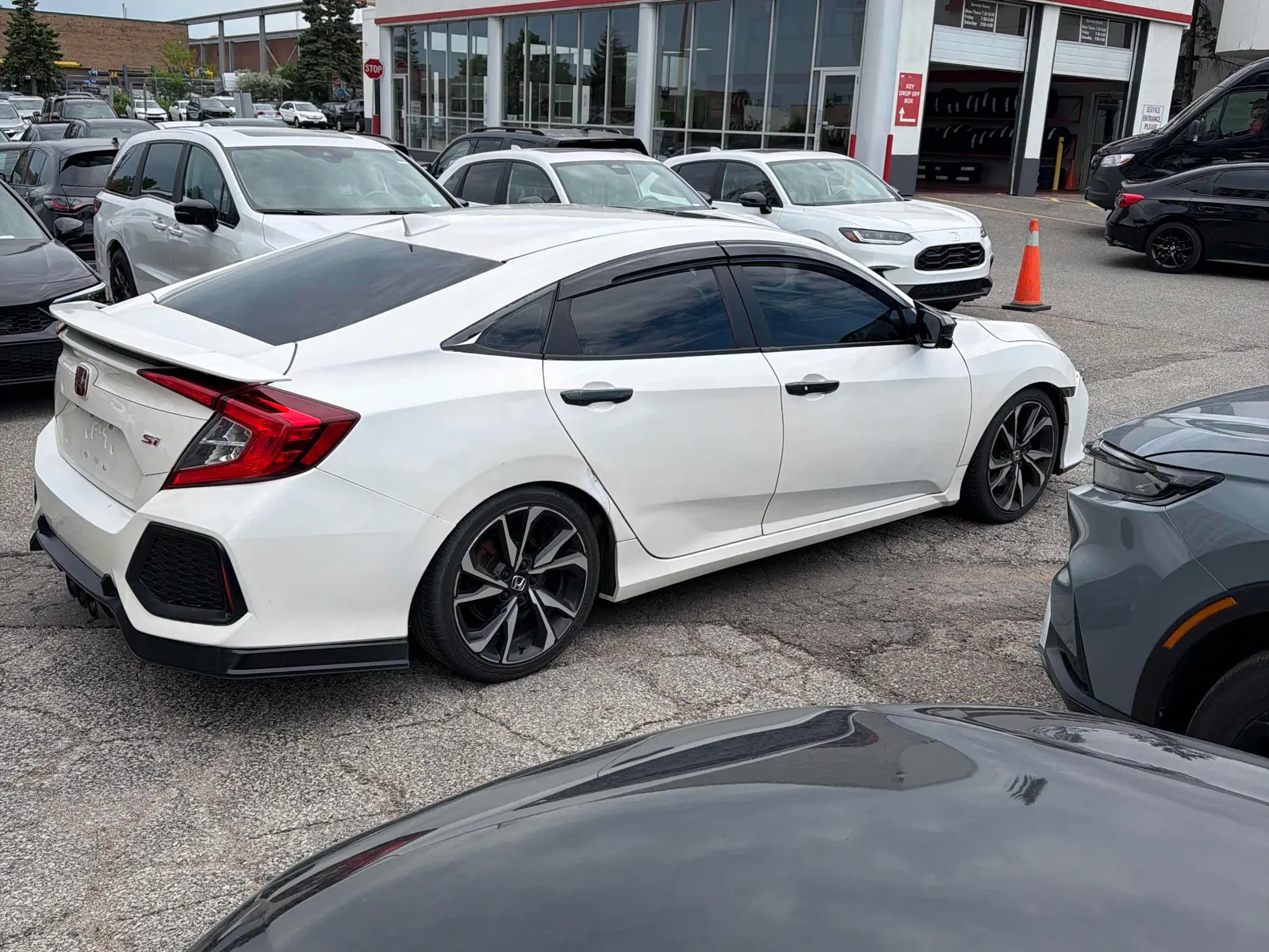 Passenger side