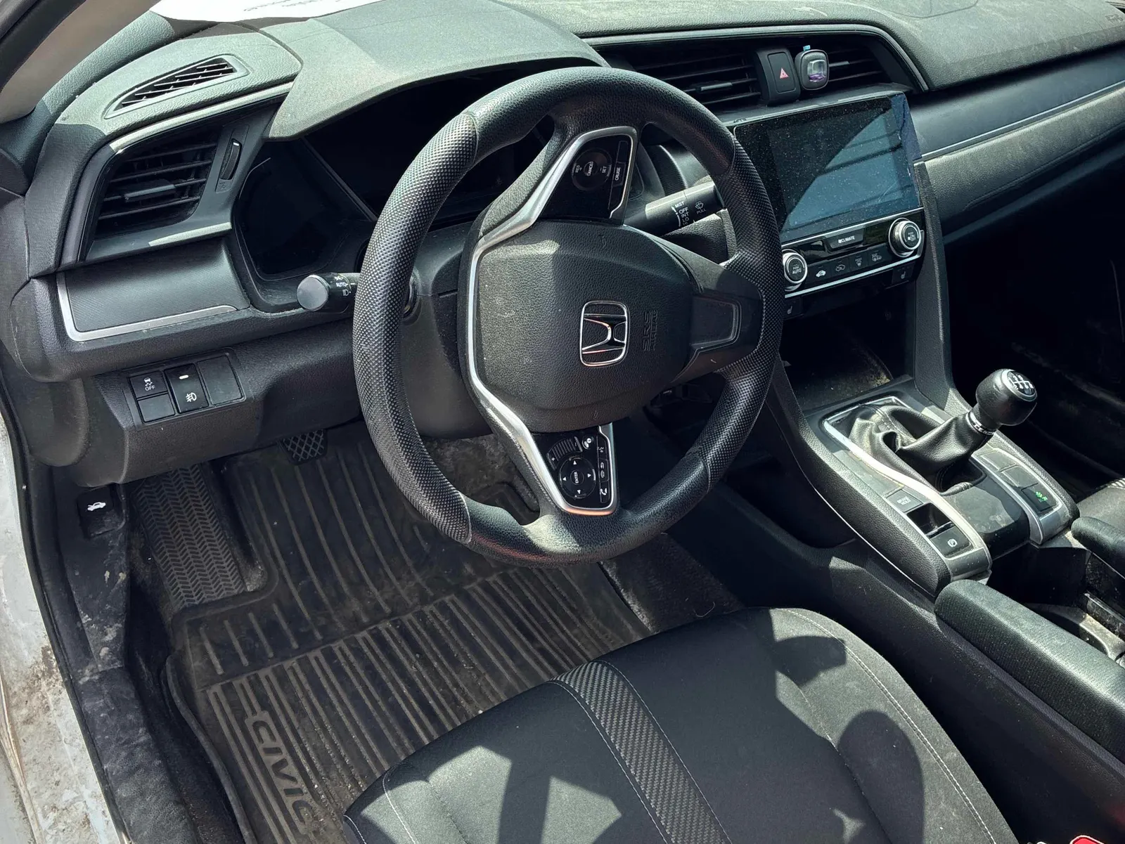 Interior driver side