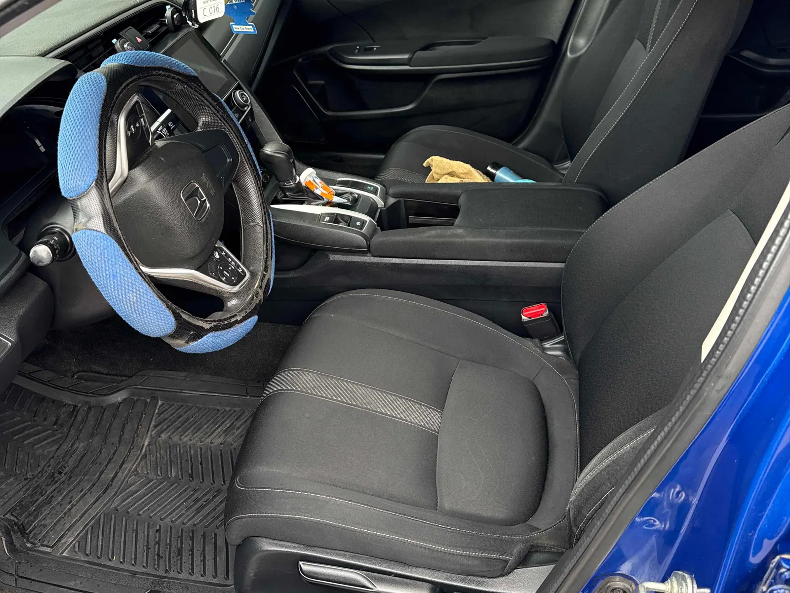 Interior driver side