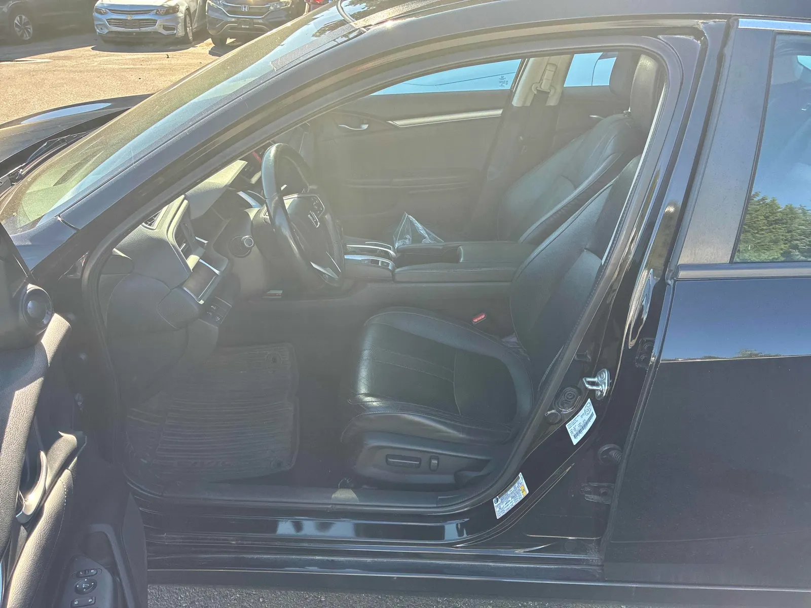 Interior driver side