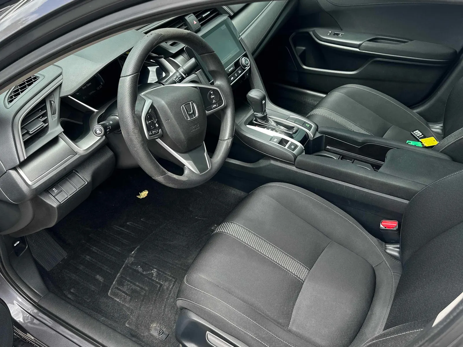 Interior driver side