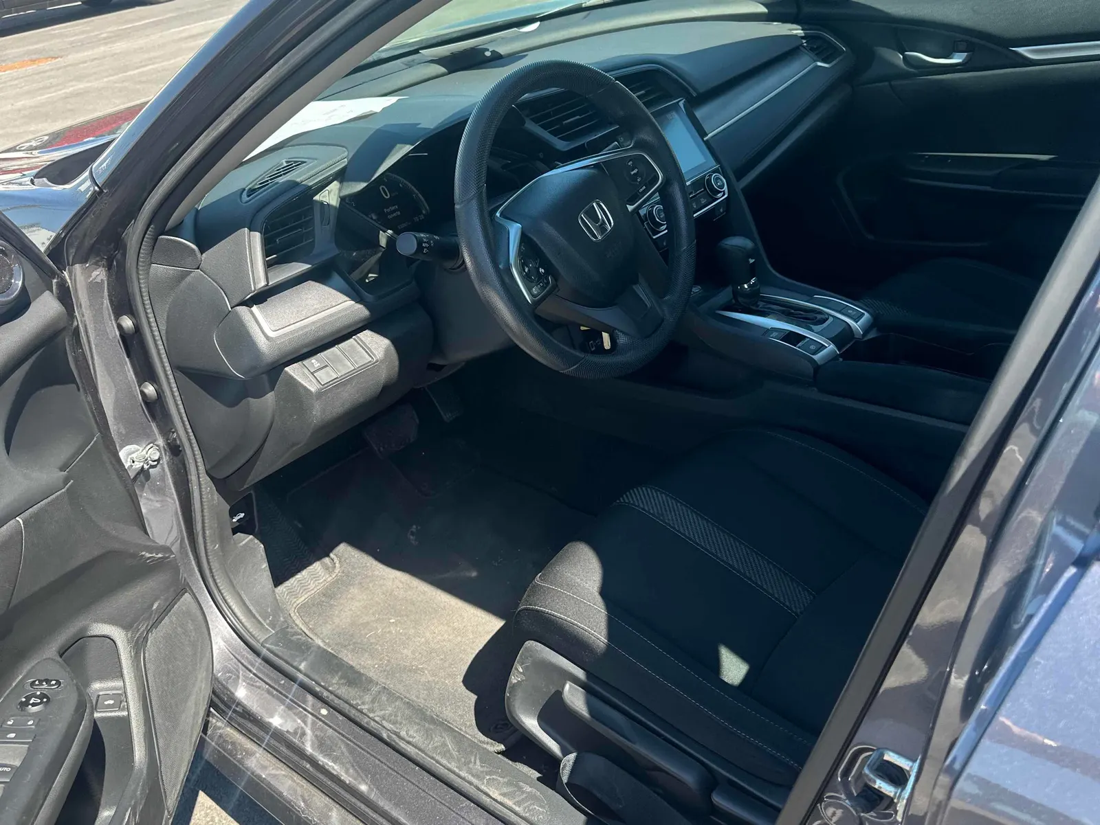 Interior driver side