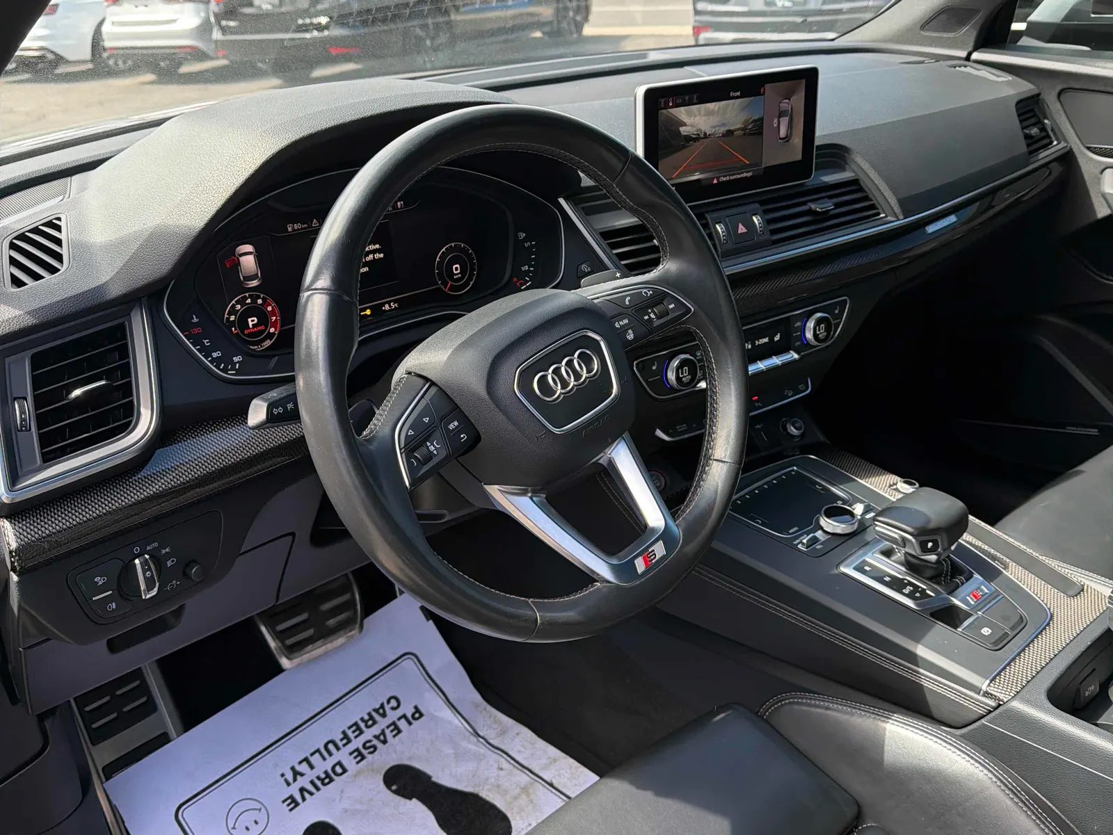 Interior driver side