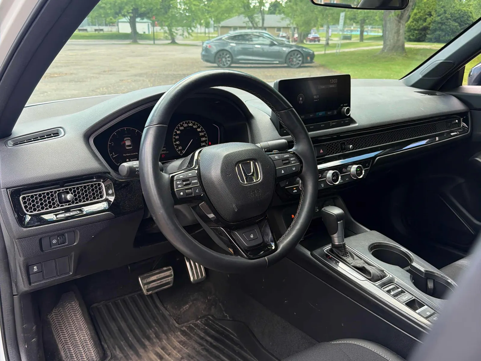Interior driver side