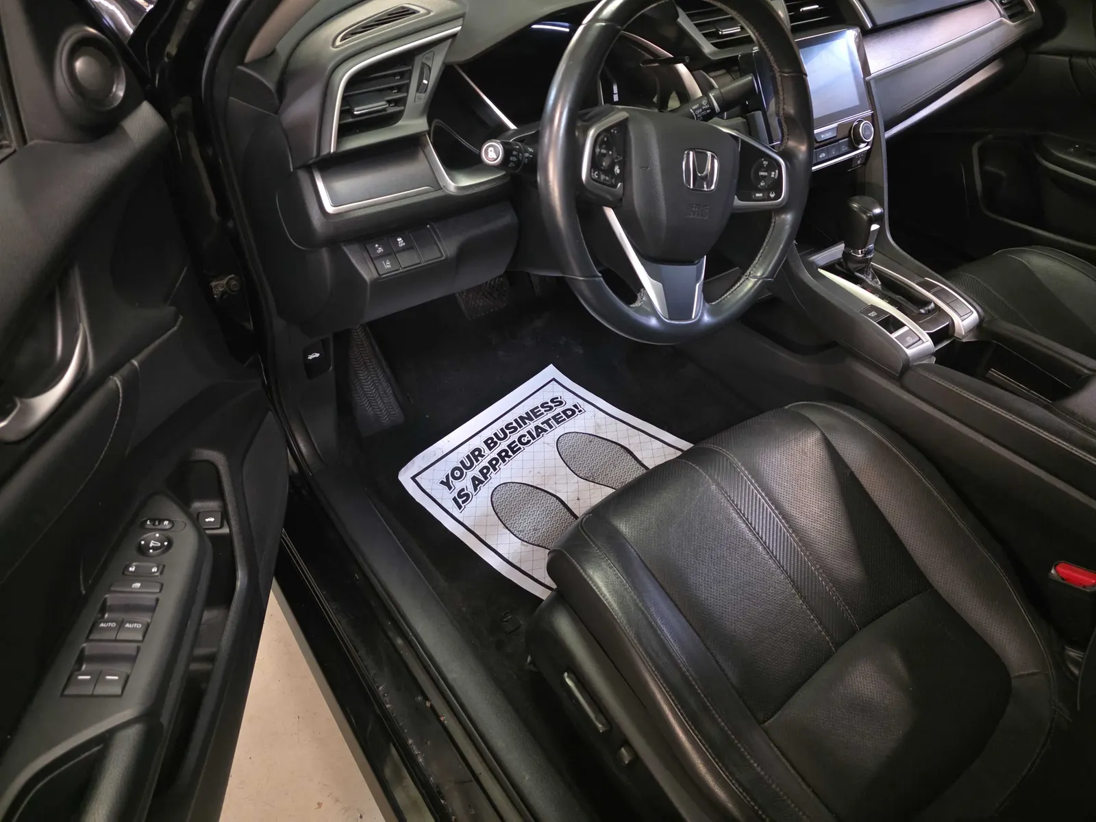 Interior driver side