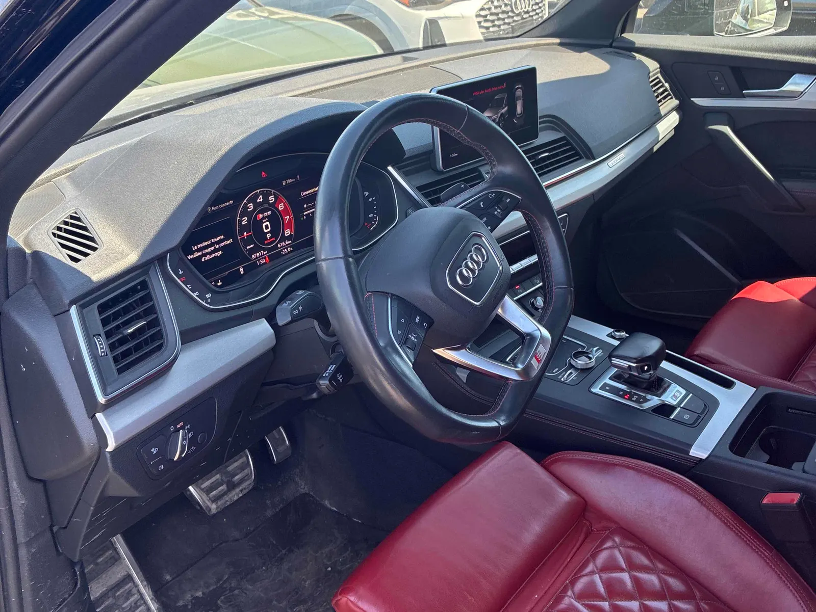 Interior driver side