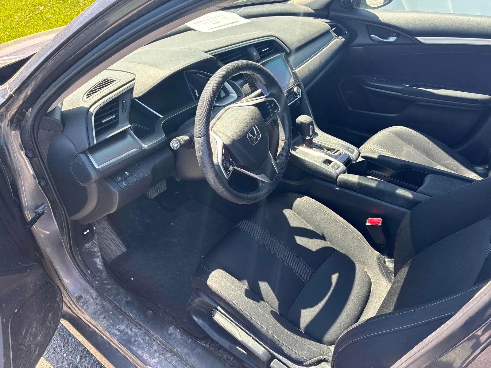 Interior driver side