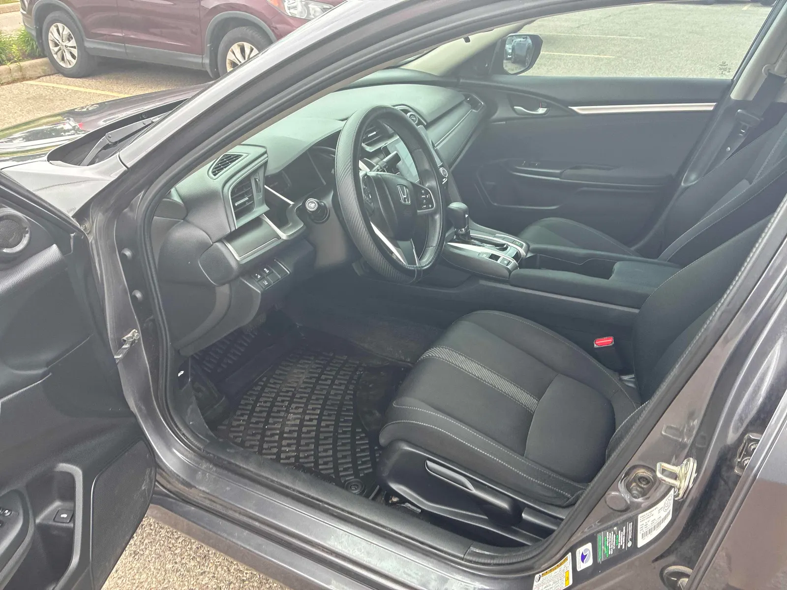 Interior driver side