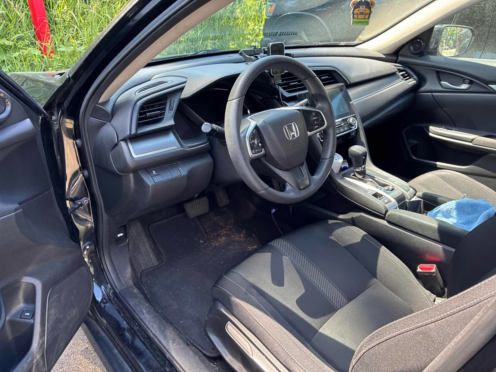 Interior driver side
