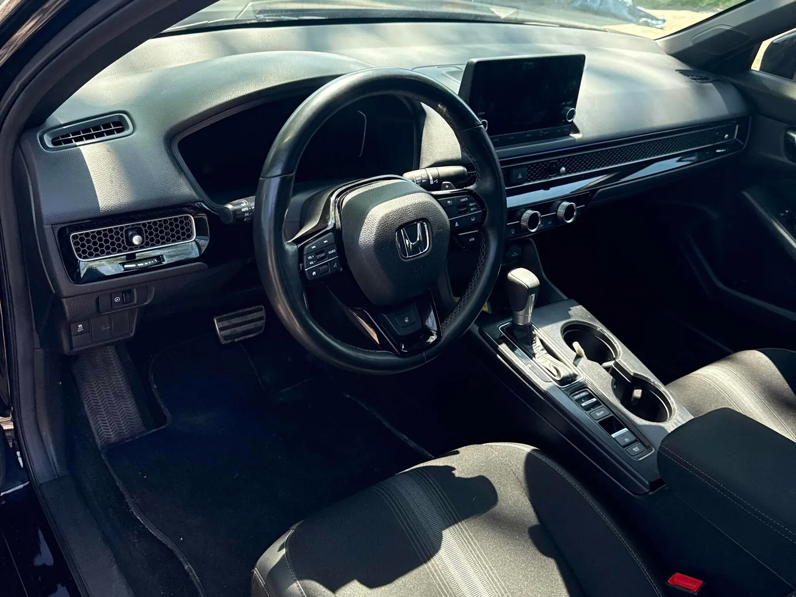 Interior driver side