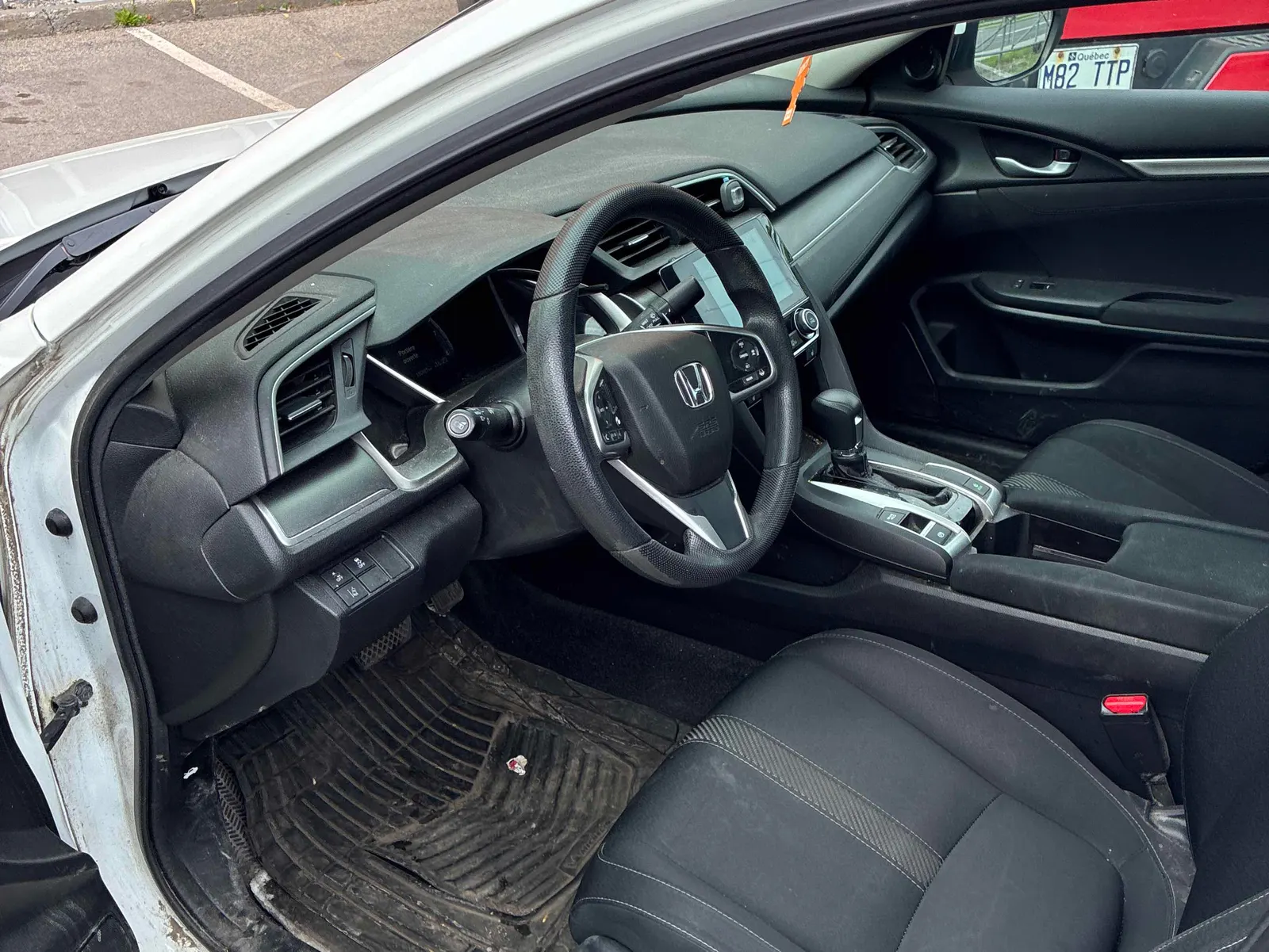 Interior driver side