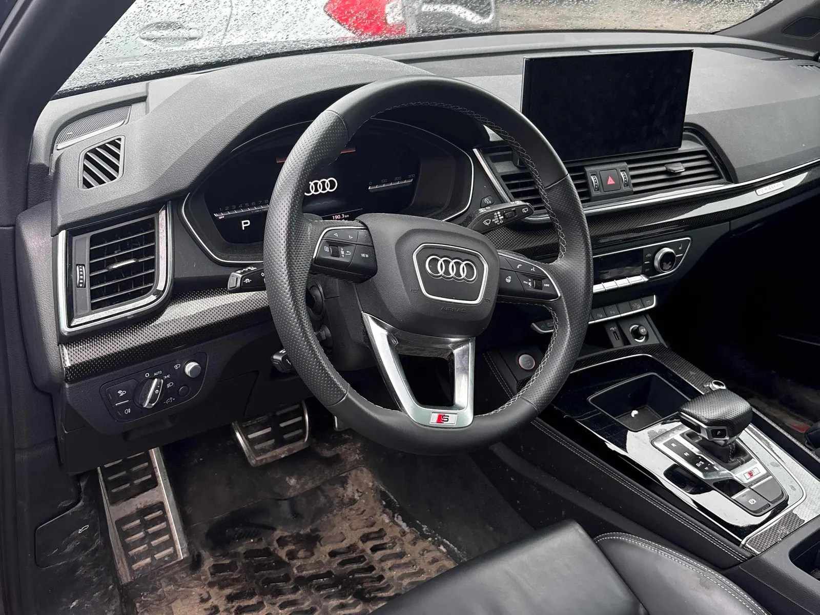 Interior driver side