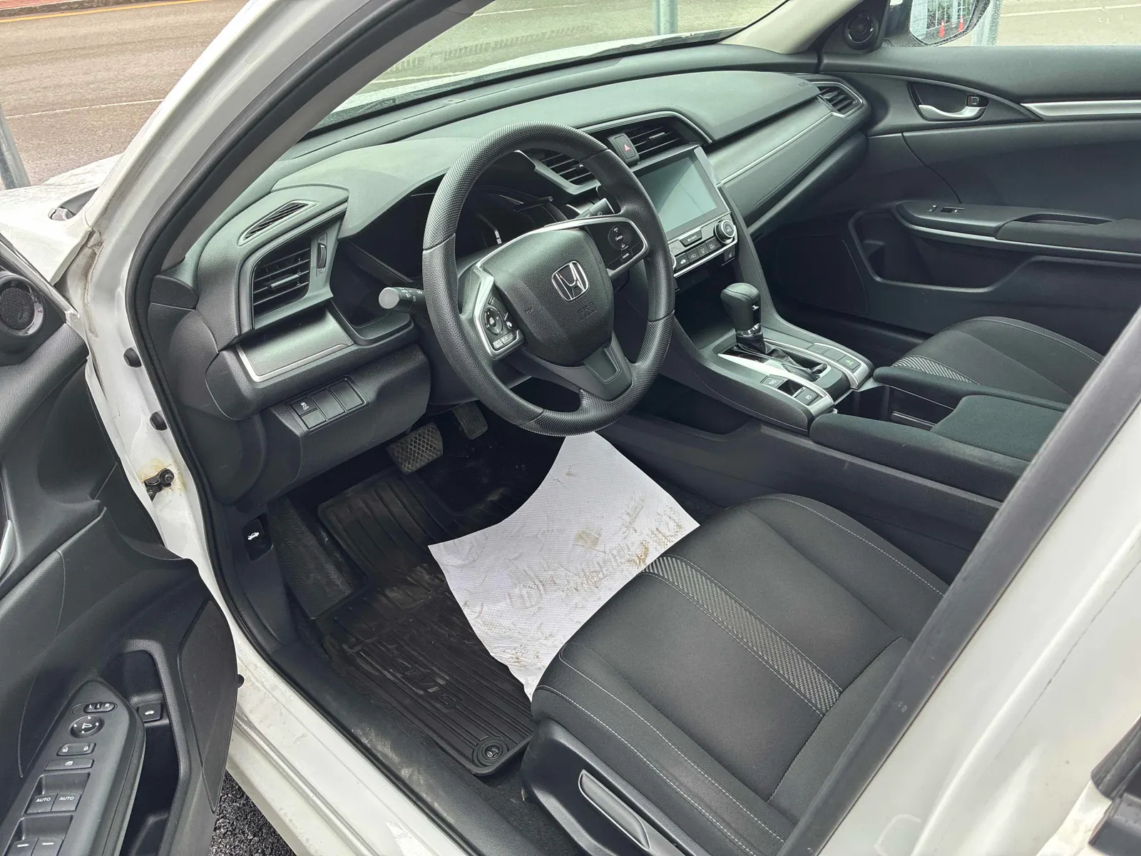 Interior driver side