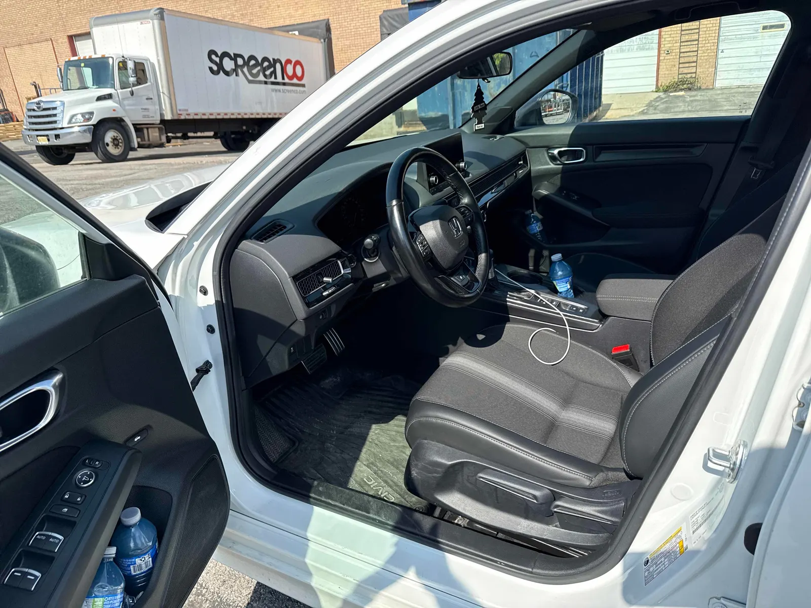 Interior driver side