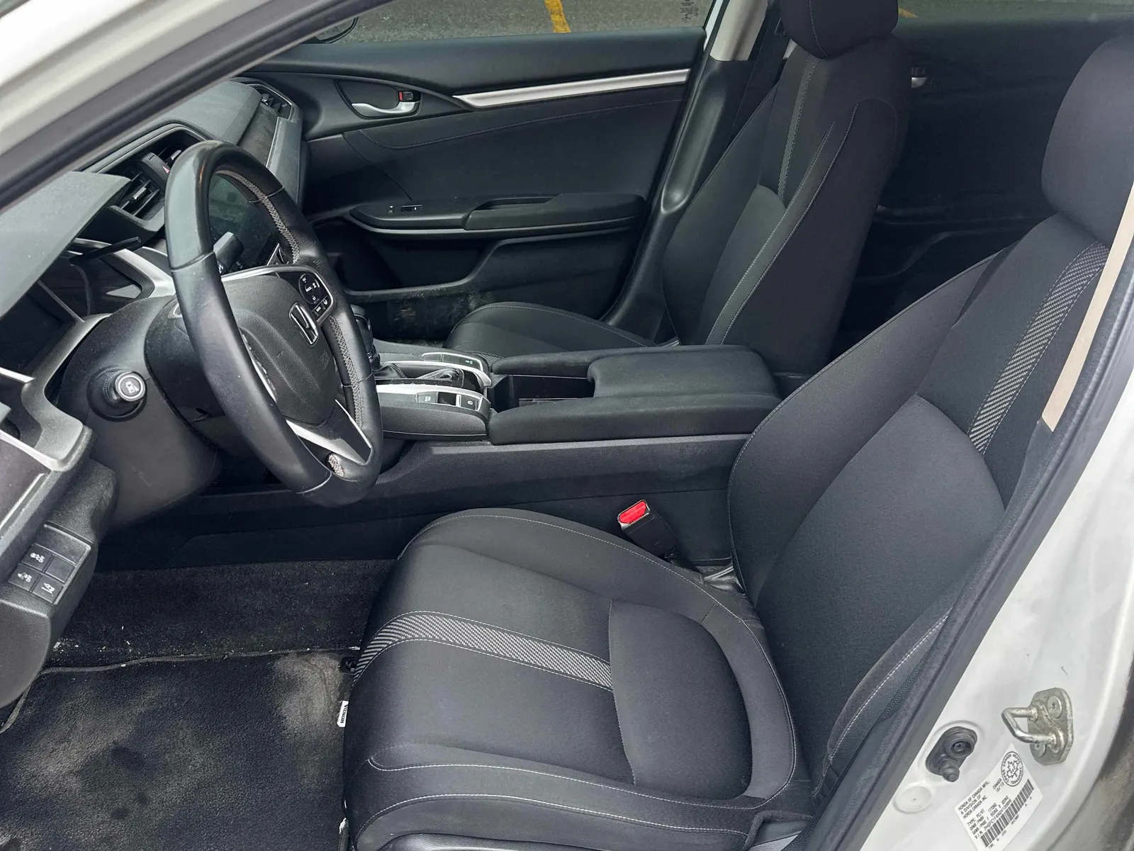 Interior driver side