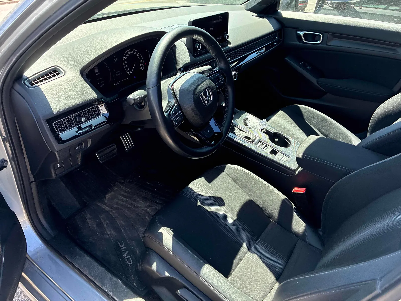 Interior driver side