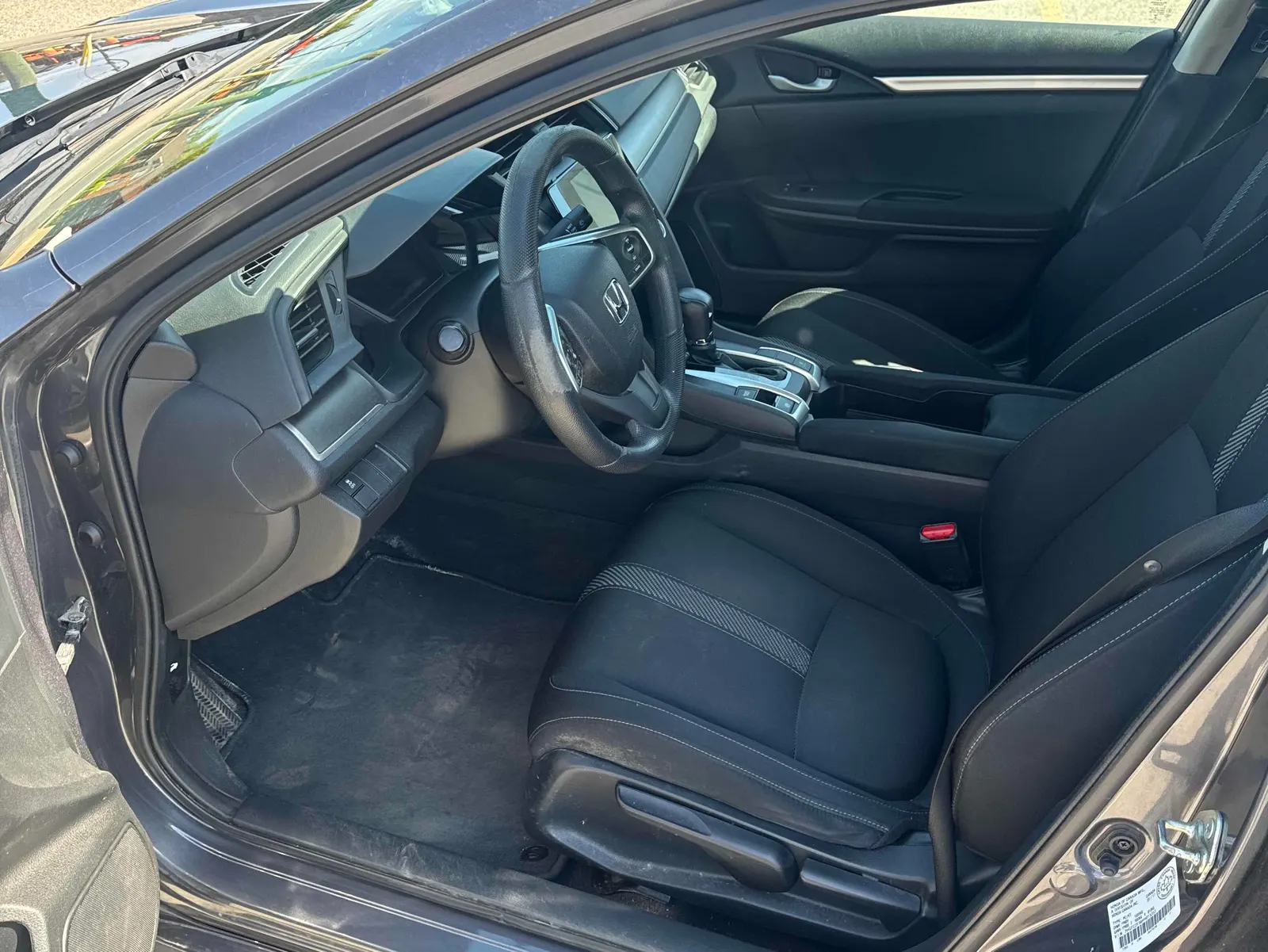 Interior driver side