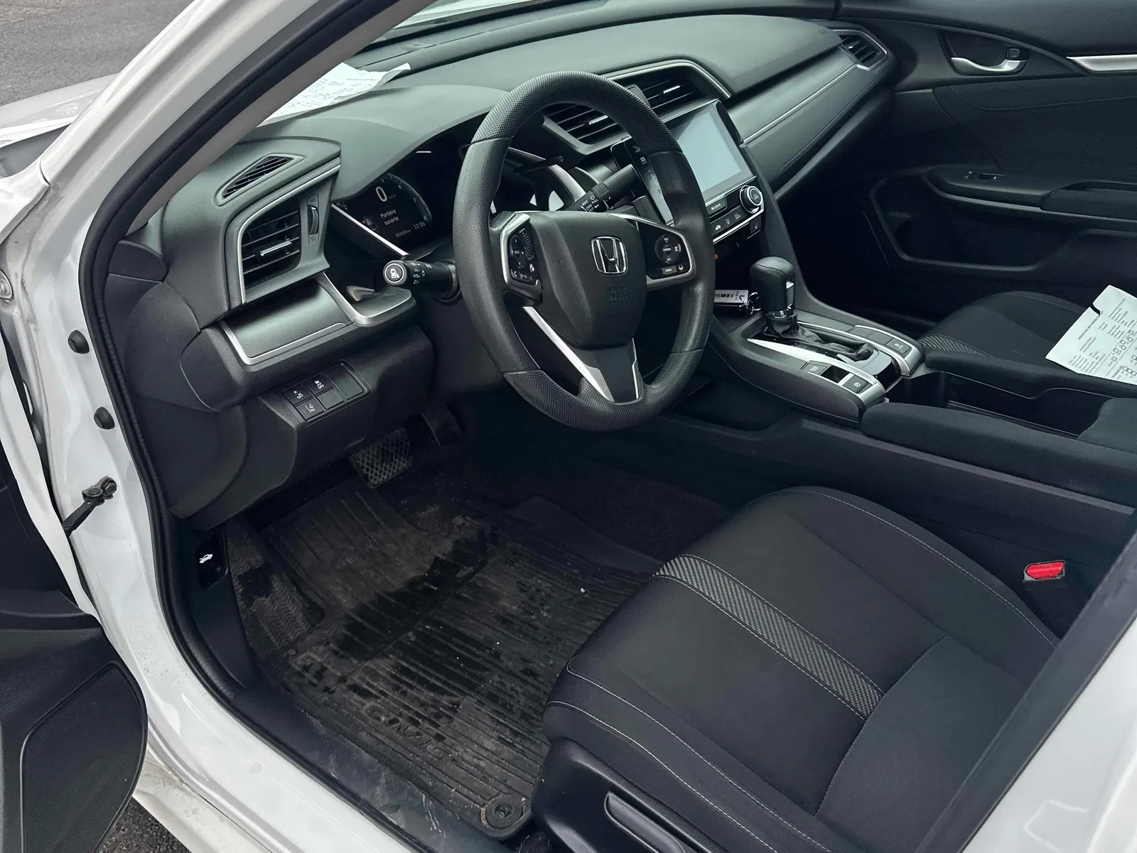 Interior driver side