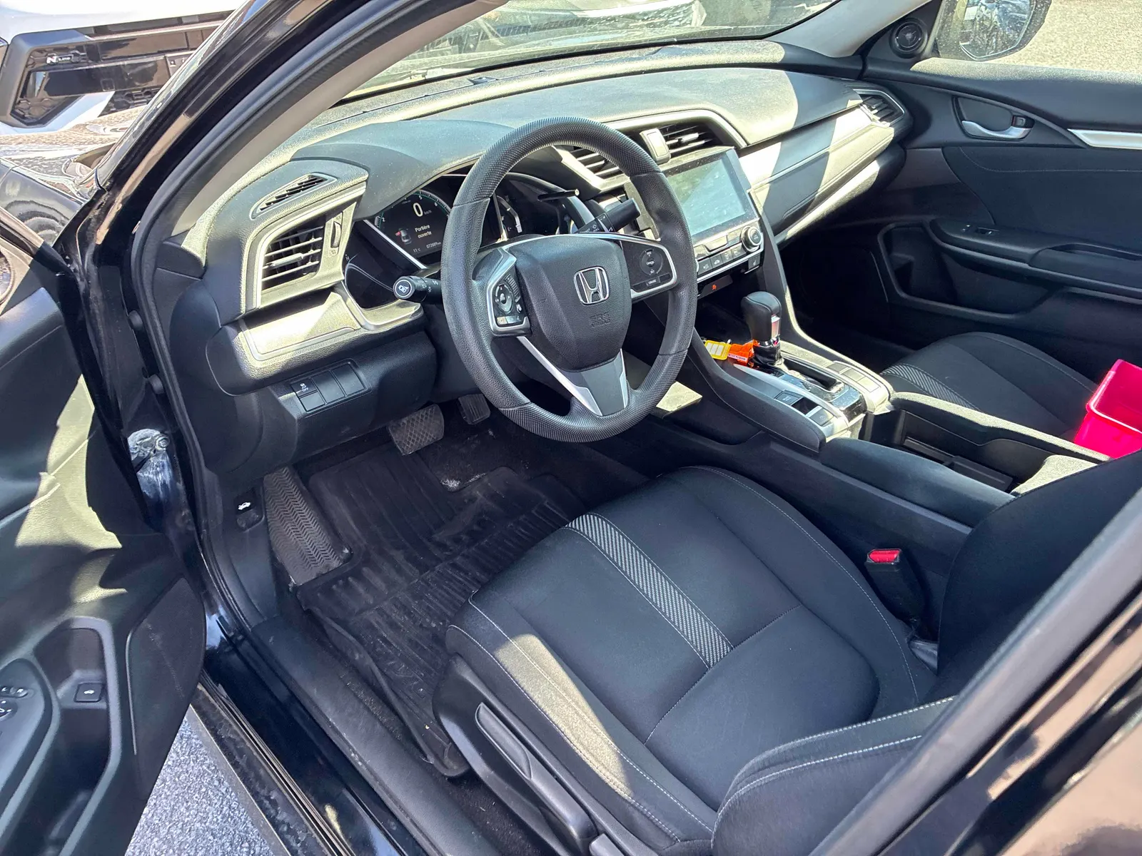 Interior driver side