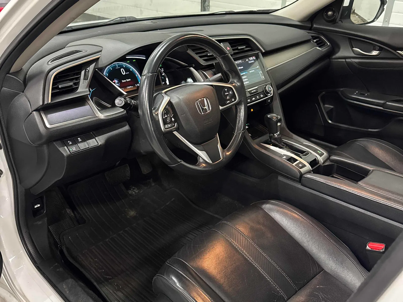Interior driver side