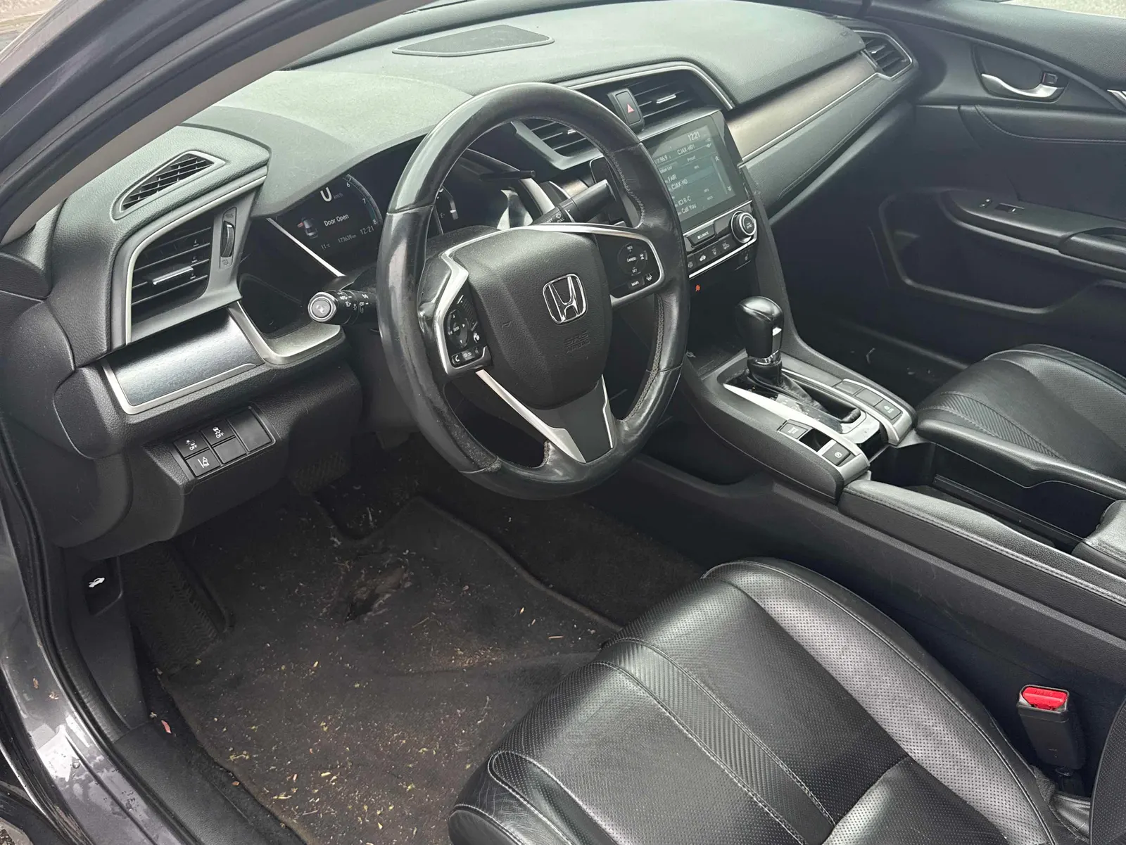 Interior driver side