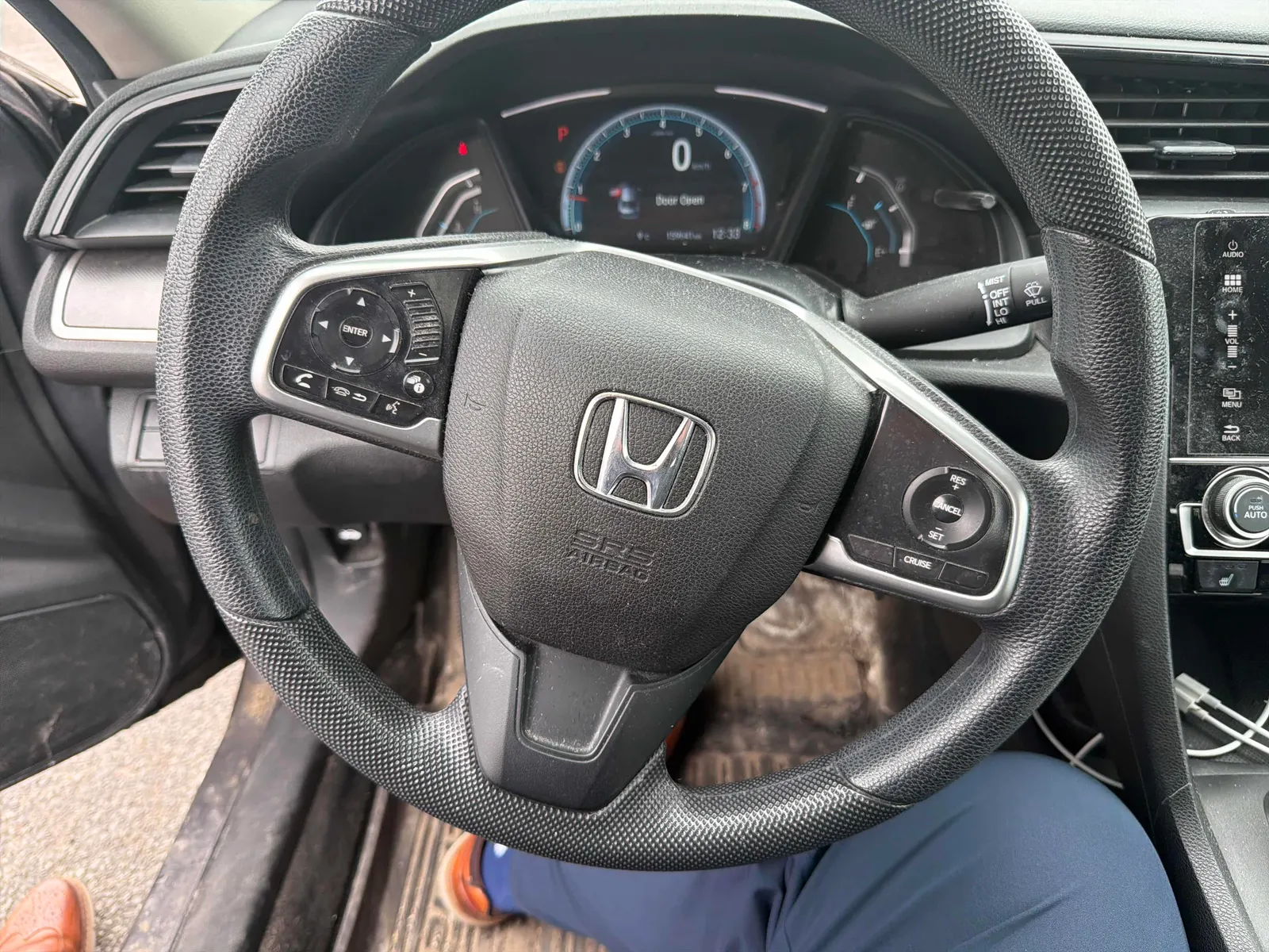 Interior driver side