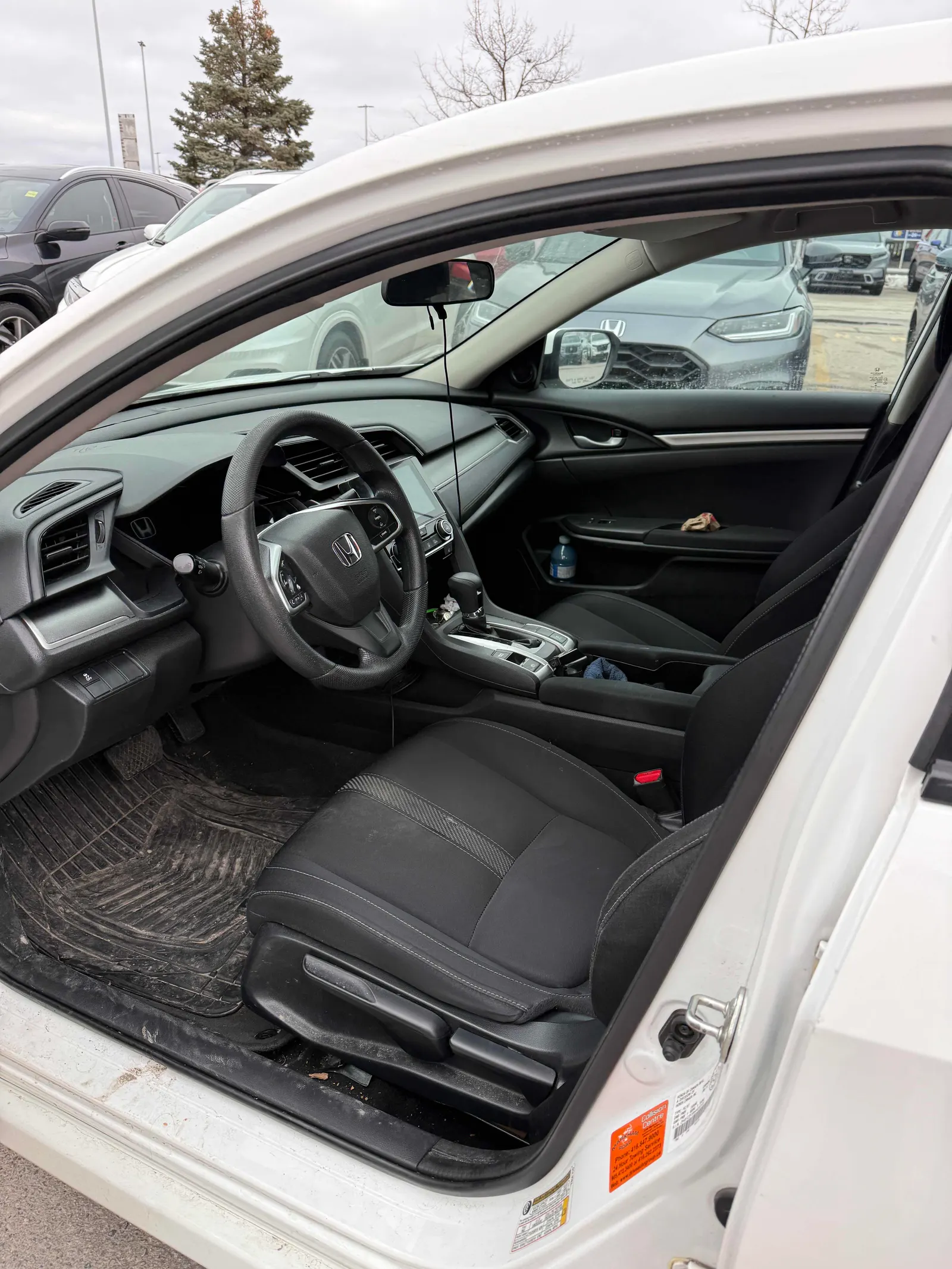 Interior driver side