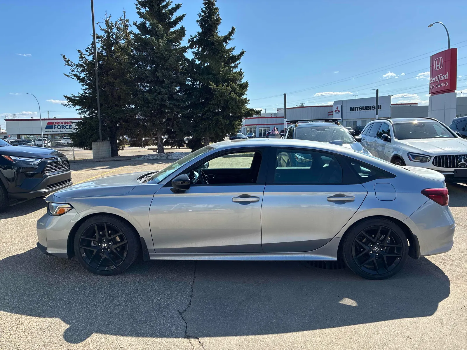 Driver side