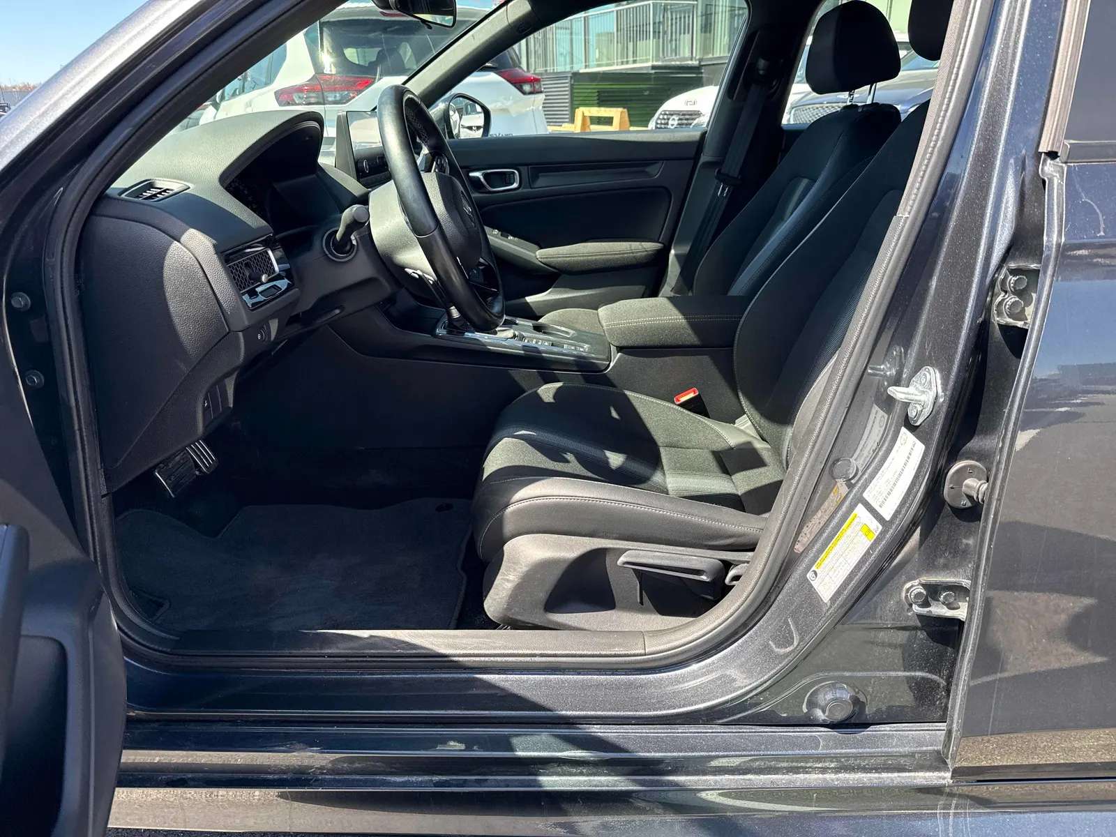 Interior driver side