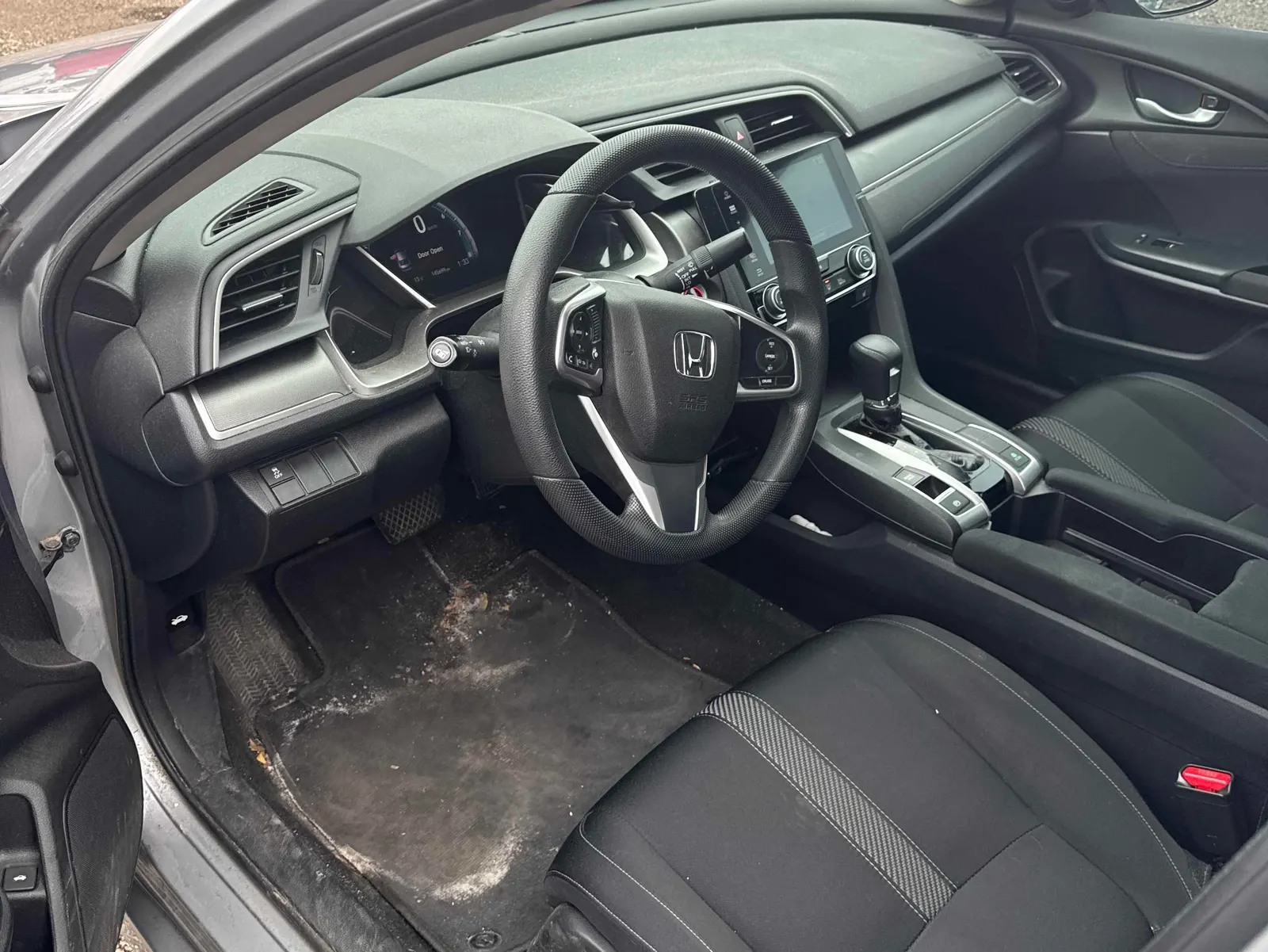 Interior driver side